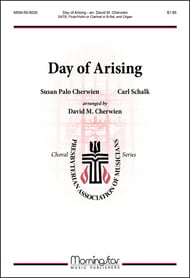 Day of Arising SATB choral sheet music cover Thumbnail